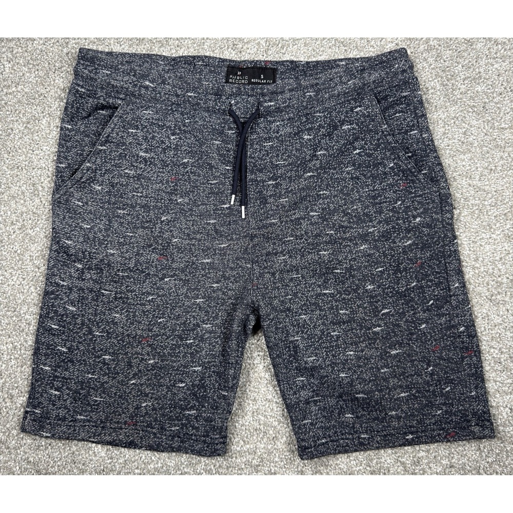 Public Rec Fleece Shorts Men's Small Gray Drawstring Lounge Athleisure